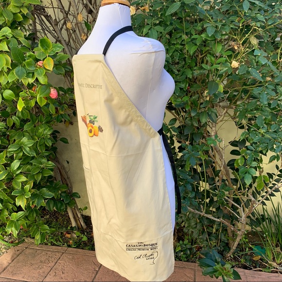 Apron Wine Barware Vina Casas Del Bosque Chile NEW - Picture 8 of 8